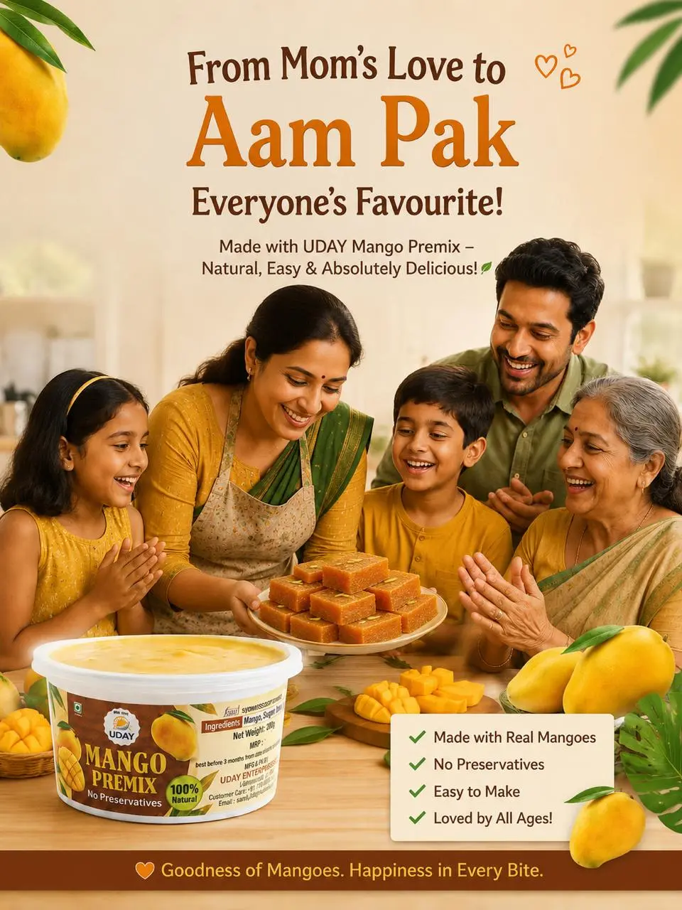 Mango Sweet Premix (200g / 400g) - Image 2